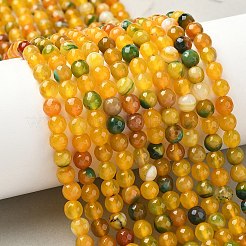 Природный агат бисер нитей&nbsp;G-C082-A01-56