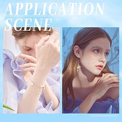 10 шт. 5 стиля латунные подвески с микропаве и кубическим цирконием&nbsp;KK-BBC0019-63