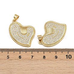 Латунные микро проложить кубического циркония подвески&nbsp;ZIRC-I367-07G-05