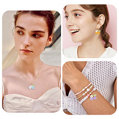 30 шт. 6-цветные подвески из натурального малайзийского нефрита&nbsp;PALLOY-TA00290