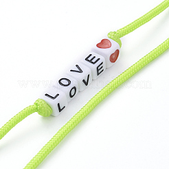 Веревки из полиэстера и спандекса цепочки для очков&nbsp;AJEW-EH00058-03