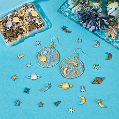 Звенья и кабошоны из цинкового сплава&nbsp;PALLOY-OC0001-37