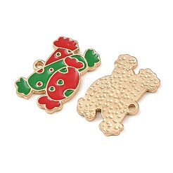 Рождественские эмали сплава подвески&nbsp;ENAM-I081-01KCG-09