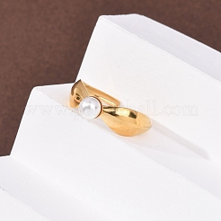 Открытые кольца манжеты из нержавеющей стали 304&nbsp;RJEW-C151-02G