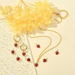 10шт латунные эмалированные подвески&nbsp;KK-SZ0005-30