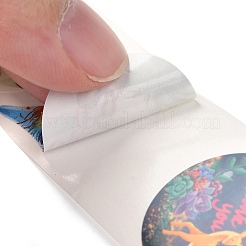 Слово спасибо слезинка ролл наклейки&nbsp;LS-DIY-B031-02B