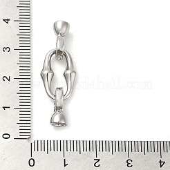 Латунь раз по сравнению с застежками&nbsp;KK-M270-16P