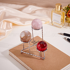 Держатели хрустальных шаров из сплава&nbsp;ODIS-WH0078-97P