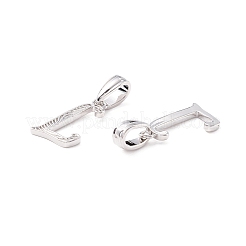 Подвески с буквами из экологически чистой латуни&nbsp;KK-K265-02P-L