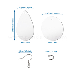 Сделай сам серьги&nbsp;DIY-TA0002-65P