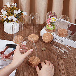 6 комплект стеклянных купольных крышек&nbsp;AJEW-BC0009-94