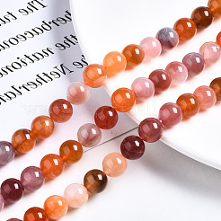 Природные Ботсвана агат бисер нитей&nbsp;G-N328-47