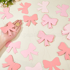 8 шт. бумажные флаги-банты с бантом&nbsp;AJEW-DC0003-25