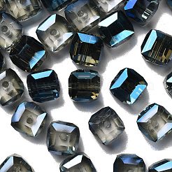 Гальванические стеклянные бусины&nbsp;EGLA-E006-2L