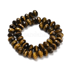 Природных тигровый глаз бисер нитей&nbsp;G-C259-A01-8x12mm-02