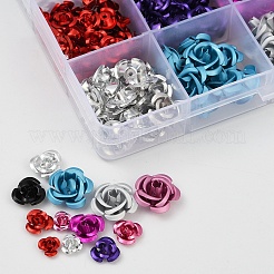 540шт алюминиевые бусины&nbsp;FALUM-YW0001-01