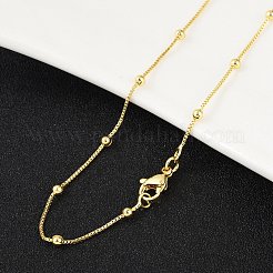 Ожерелье из латунных спутниковых цепочек для женщин&nbsp;X-NJEW-P265-05G