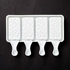 Пищевые силиконовые Молды для мороженого прямоугольной Молды «сделай сам»&nbsp;LS-DIY-D062-06B