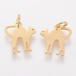 201 подвеска в виде котенка из нержавеющей стали&nbsp;STAS-S105-T465G