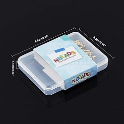 Латунные застежки-молнии из прозрачного кубического циркония&nbsp;KK-NB0002-37G-NF