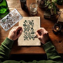 Трафареты для резки металла в стиле ретро из нержавеющей стали&nbsp;DIY-WH0242-298