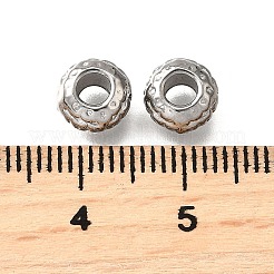 Гофрированные бусины из нержавеющей стали 304&nbsp;STAS-V009-12D-P