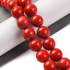 Синтетических нитей бирюзовые бусы&nbsp;G-L605-G01-04B