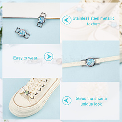 Подвески для шнурков из сплава и смолы&nbsp;FIND-CP0002-94B