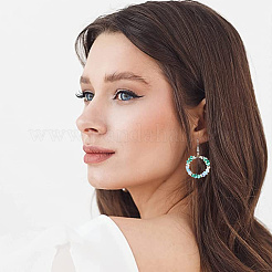 5 нить гальваника стеклянные бусины нити&nbsp;EGLA-LT0001-03A