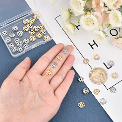 40 шт. 2-х цветные колпачки из нержавеющей стали 304&nbsp;STAS-UN0030-69