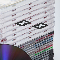 26 шт. Пластиковые разделители для папок с буквами a~z&nbsp;DIY-WH20062-34