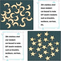 Подвески и кулоны из нержавеющей стали 304&nbsp;STAS-UN0016-59G