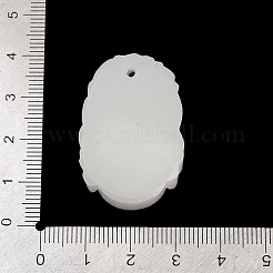 Резные подвески из натурального белого нефрита&nbsp;G-S384-01G