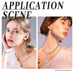 120шт стеклянные подвески&nbsp;GLAA-DR0001-03C