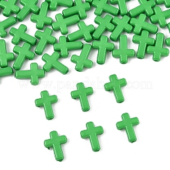 200 шт. Непрозрачные акриловые бусины&nbsp;SACR-FS0001-39J