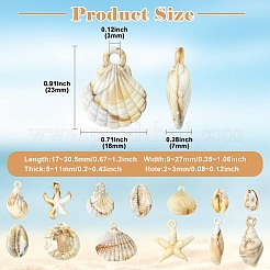 200шт акриловые подвески&nbsp;OACR-CJ0002-66