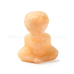 Украшения дисплея натурального желтого нефрита&nbsp;DJEW-P019-E06