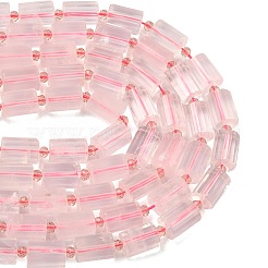 Природного розового кварца нитей бисера&nbsp;G-G453-E12-10x14mm
