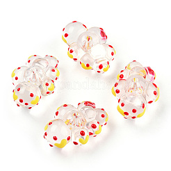 Прозрачные акриловые бусины&nbsp;ACRC-T012-01-E01