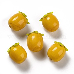 Осенняя тематика бусины лэмпворк ручной работы&nbsp;LAMP-A150-10H