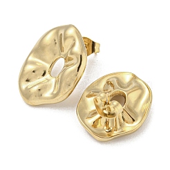 Серьги-гвоздики из нержавеющей стали 304&nbsp;EJEW-R157-12G