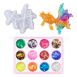 Рыбы силиконовые Молды своими руками&nbsp;DIY-TA0011-28A