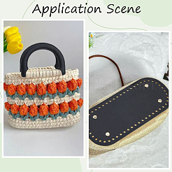 Вырезанное полое дно сумки из искусственной кожи 1 шт.&nbsp;FIND-CL0001-09C