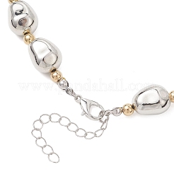 Комплекты ожерелий и браслетов из овальных пластиковых бусин CCB&nbsp;SJEW-JS01375