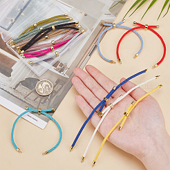 14шт 14 цвета нейлоновый витой шнур для изготовления браслета&nbsp;MAK-ME0001-05