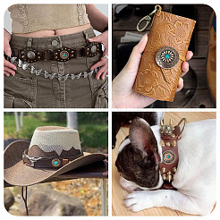 Декоративные заклепки из цинкового сплава BUTT-TA0001-24