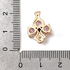 Латунные микро проложить кубического циркония подвески&nbsp;KK-K274-13G