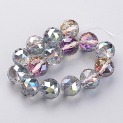 Гальванические стеклянные бусины&nbsp;EGLA-J140-HP01-16mm