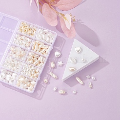 10 набор акриловых бусин с искусственным жемчугом&nbsp;OACR-YW0001-14