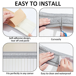 Самоклеящаяся бумага для контакта с зерном из полиэтилена&nbsp;FIND-WH0111-509A-03